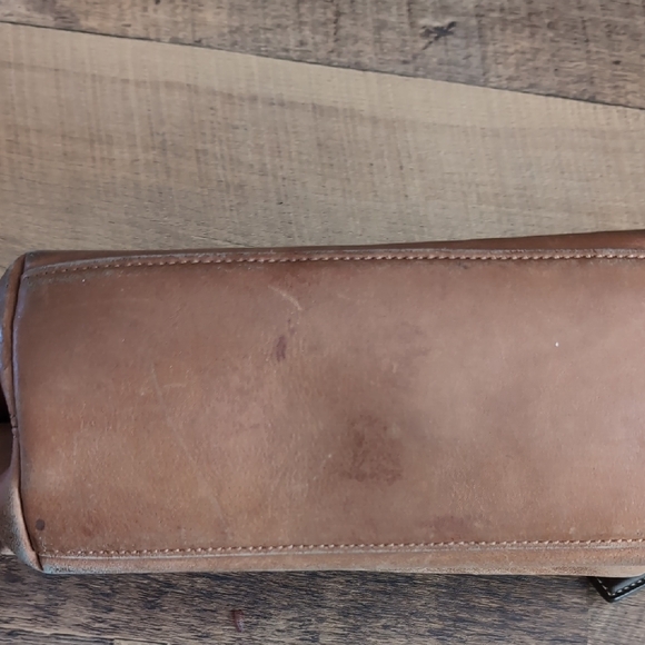 Coach Brown Leather Shoulder Bag - Picture 5 of 5